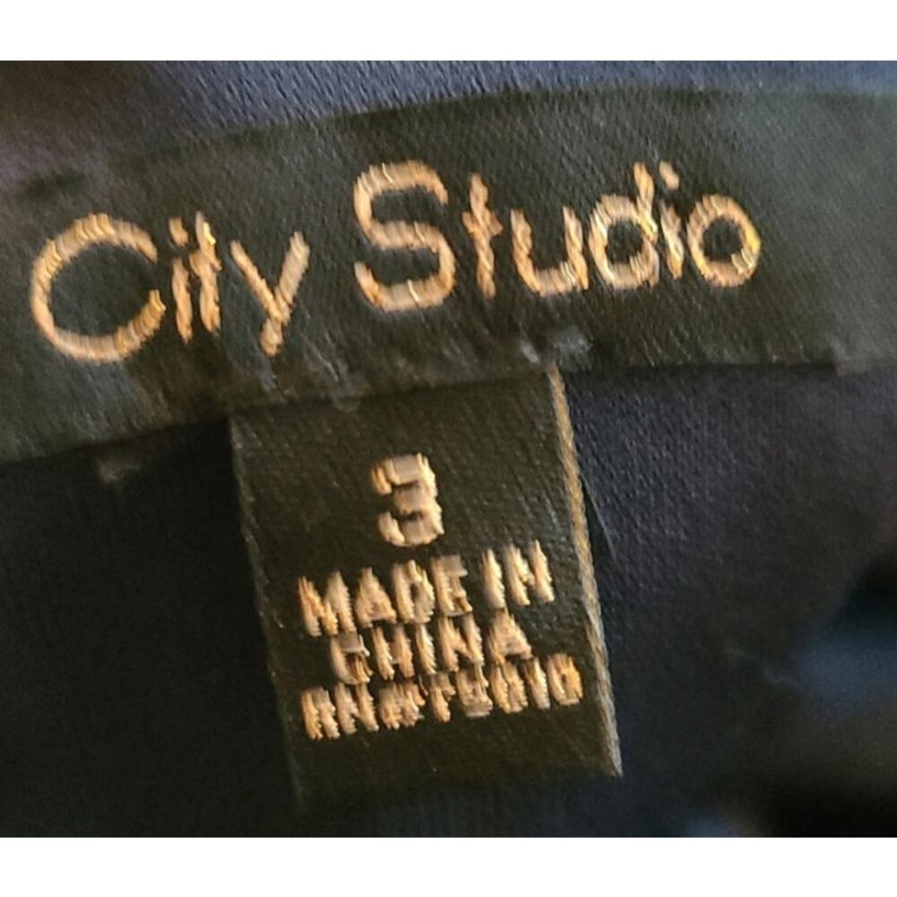 Women's City Studios High Low Dress Size 3 - Picture 6 of 7
